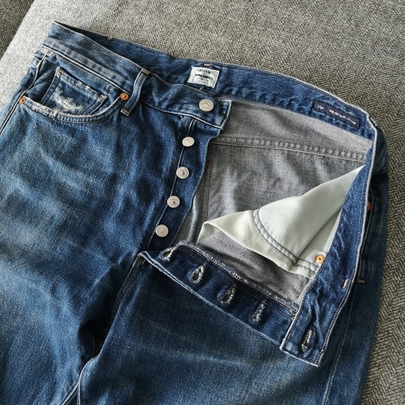 Citizens Of Humanity Denim - COH Citizens Of Humanity Liya High-rise Classic Fit Crop Women's Jeans size 31